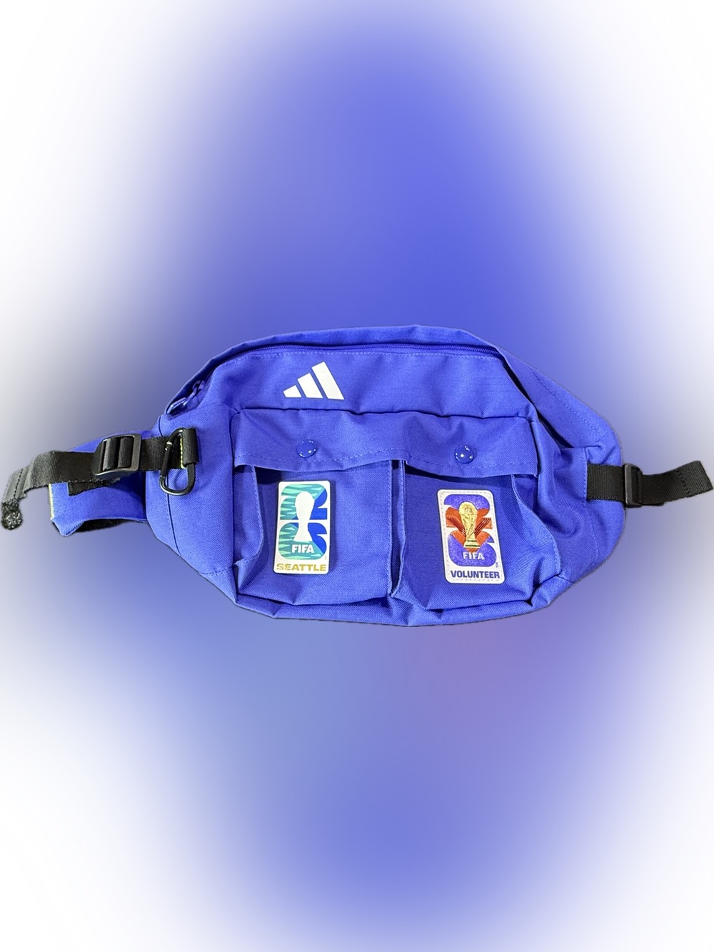 FIFA Volunteer adidas Royal Blue Waist Bag with Seattle patch